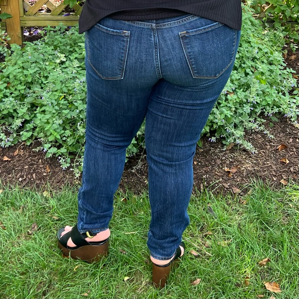 ✨Old Navy Blue Curvy Skinny Jeans Classic Style